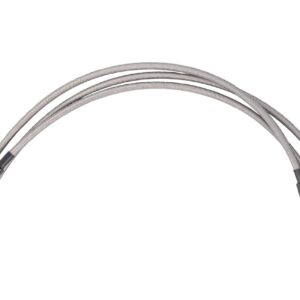 Przewody w stalowym oplocie +4" Nissan Patrol Y61 rama-most ABS