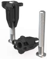 Traps - quick-attachment mounting (pair set)