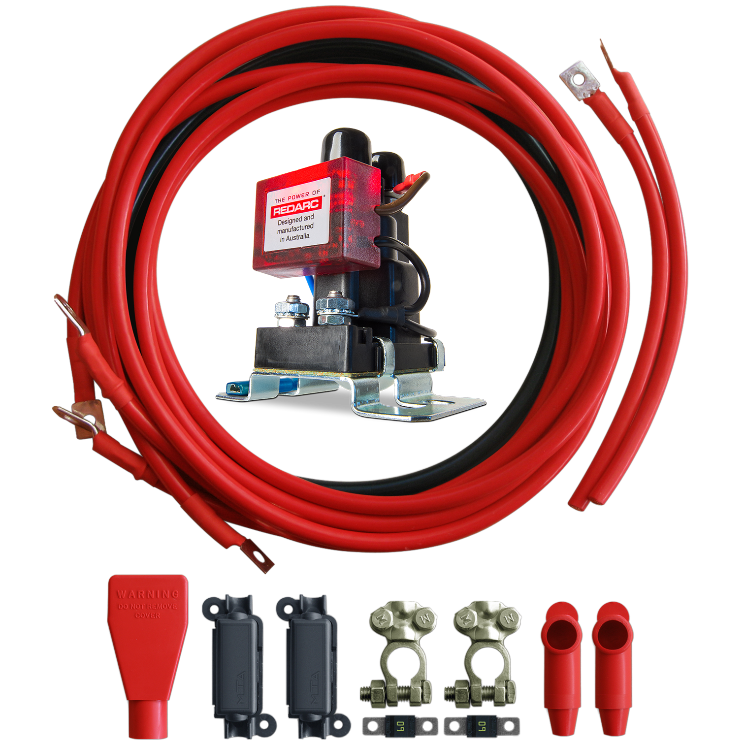 Separator akumulatora SBI12 z zestawem do samodzielnego montażu 12V