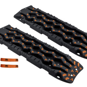 Trapy PRO czarno-pomarańczowe – deska czarna z pomarańczowymi zębami