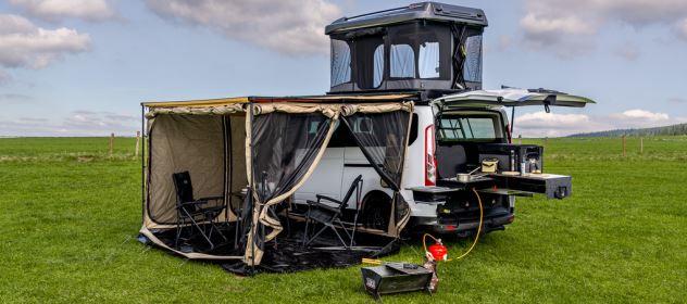 Ściany boczne z podłogą do zadaszenia ARB 3 x 2,5 m, wersja deluxe