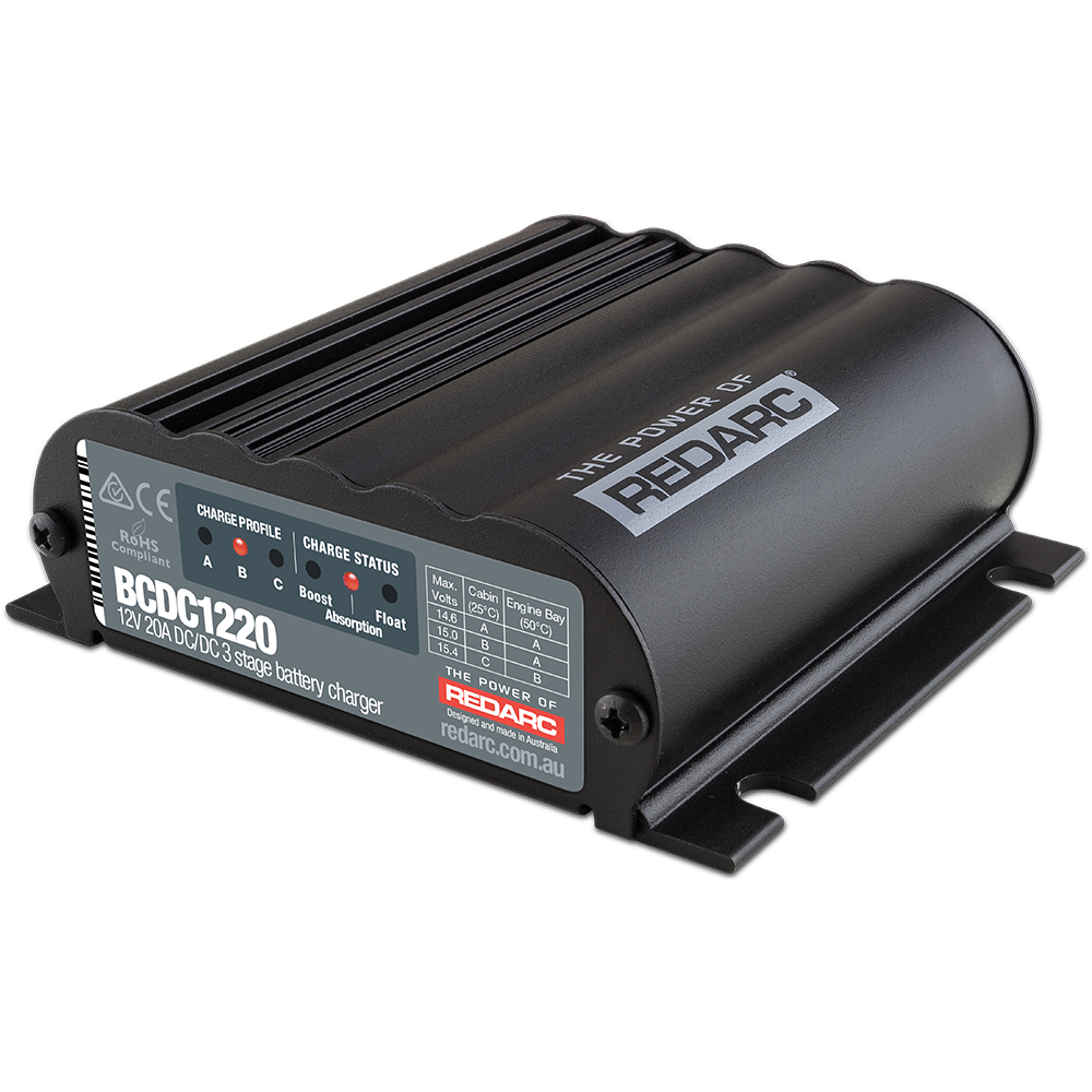 LifePo 20A DC-DC battery charger/rectifier, REDARC