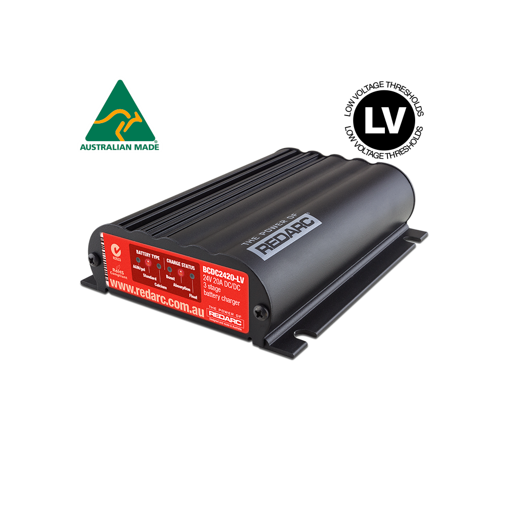 REDARC BCDC2420 DC-DC 24V 20A battery charger/rectifier