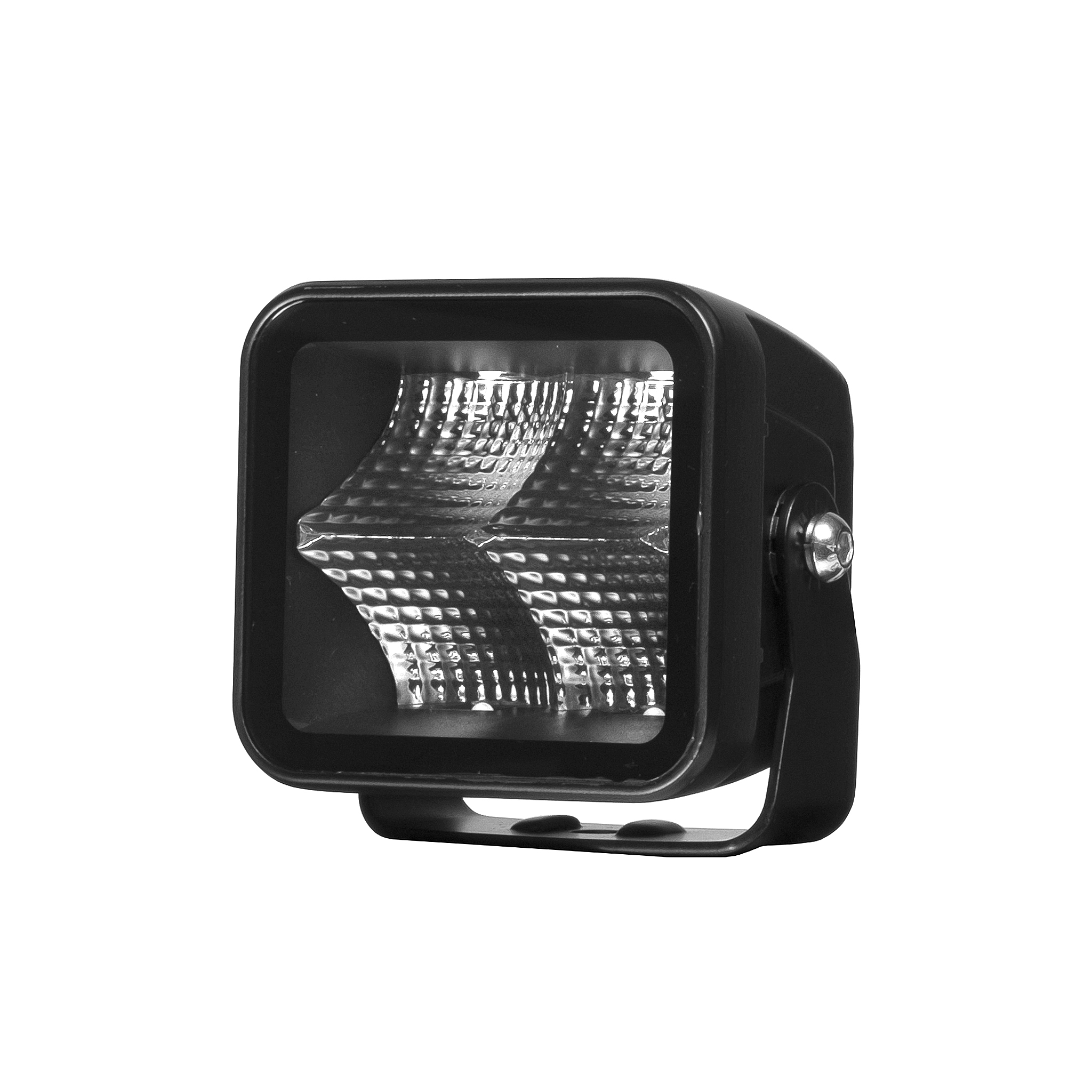 Lampa robocza Purelux Black Square 40 Flood – 8 cm / 40W / Szeroki strumień, 1 szt.