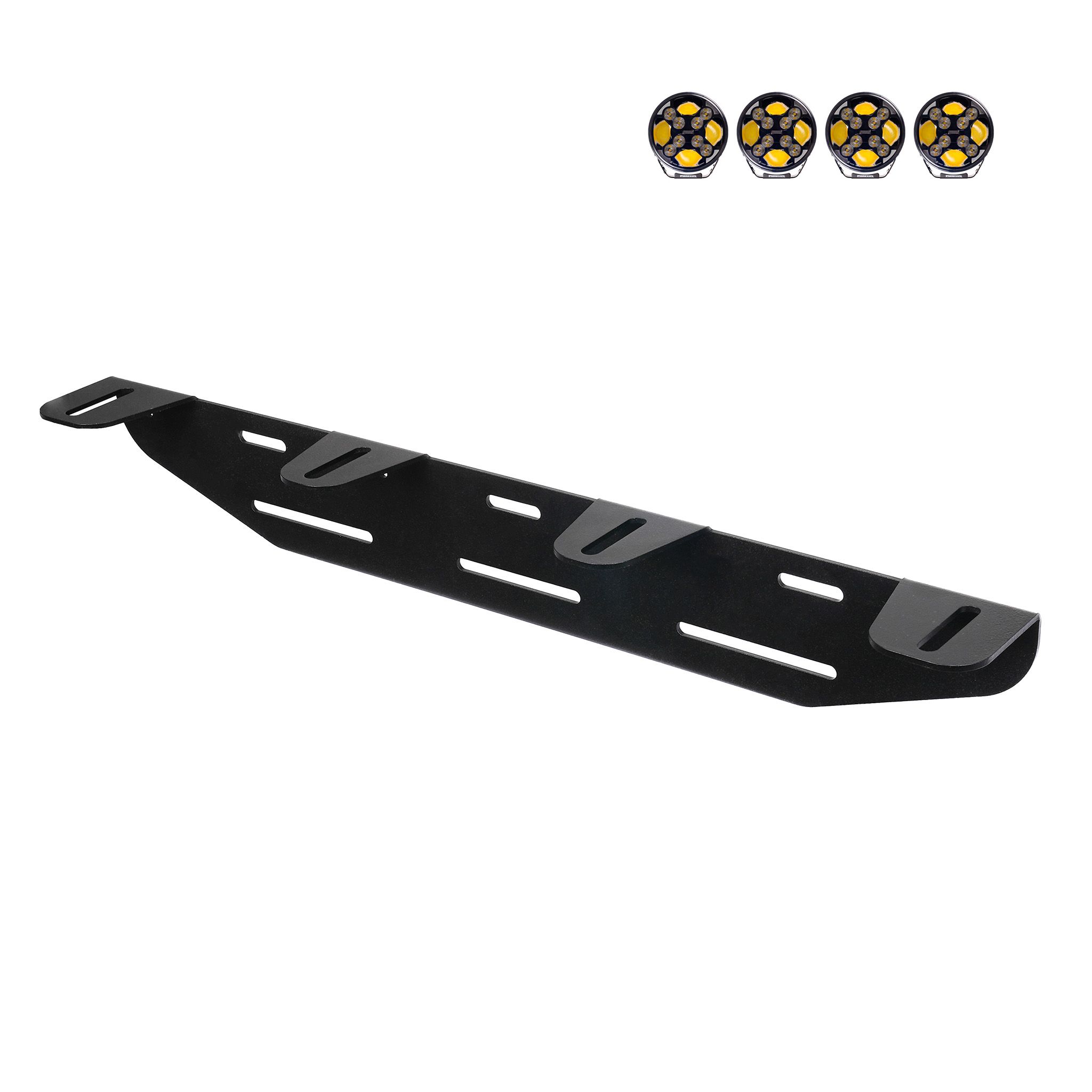 Holder for additional Purelux HD lights - 4 lights (max. 180 mm)