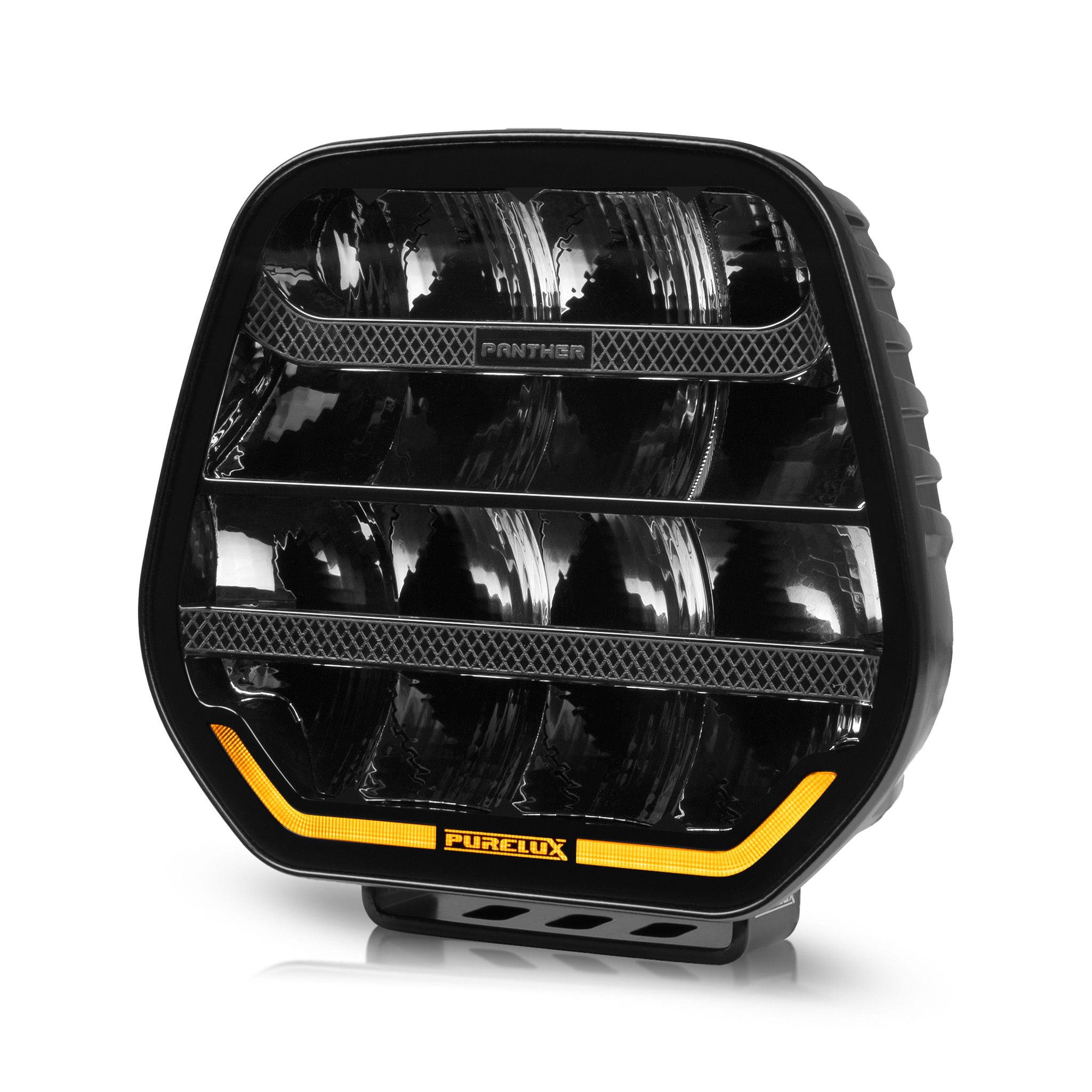 Światło dodatkowe Purelux Panther 7 – Okrągłe / 18 cm / 128W