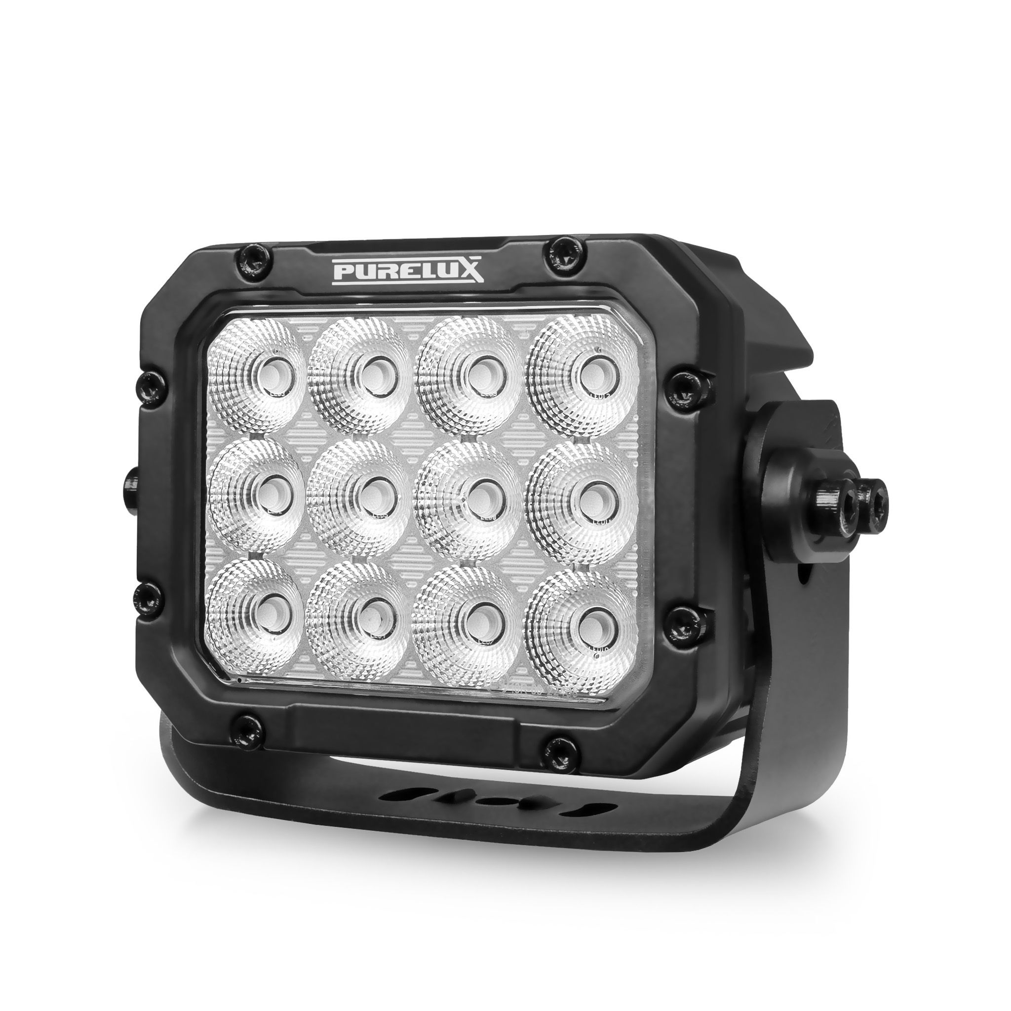 Lampa robocza Purelux Kwadratowa 120 HD Gen2 – 18 cm / 120W / Szeroka, 1 szt. (Gen2)