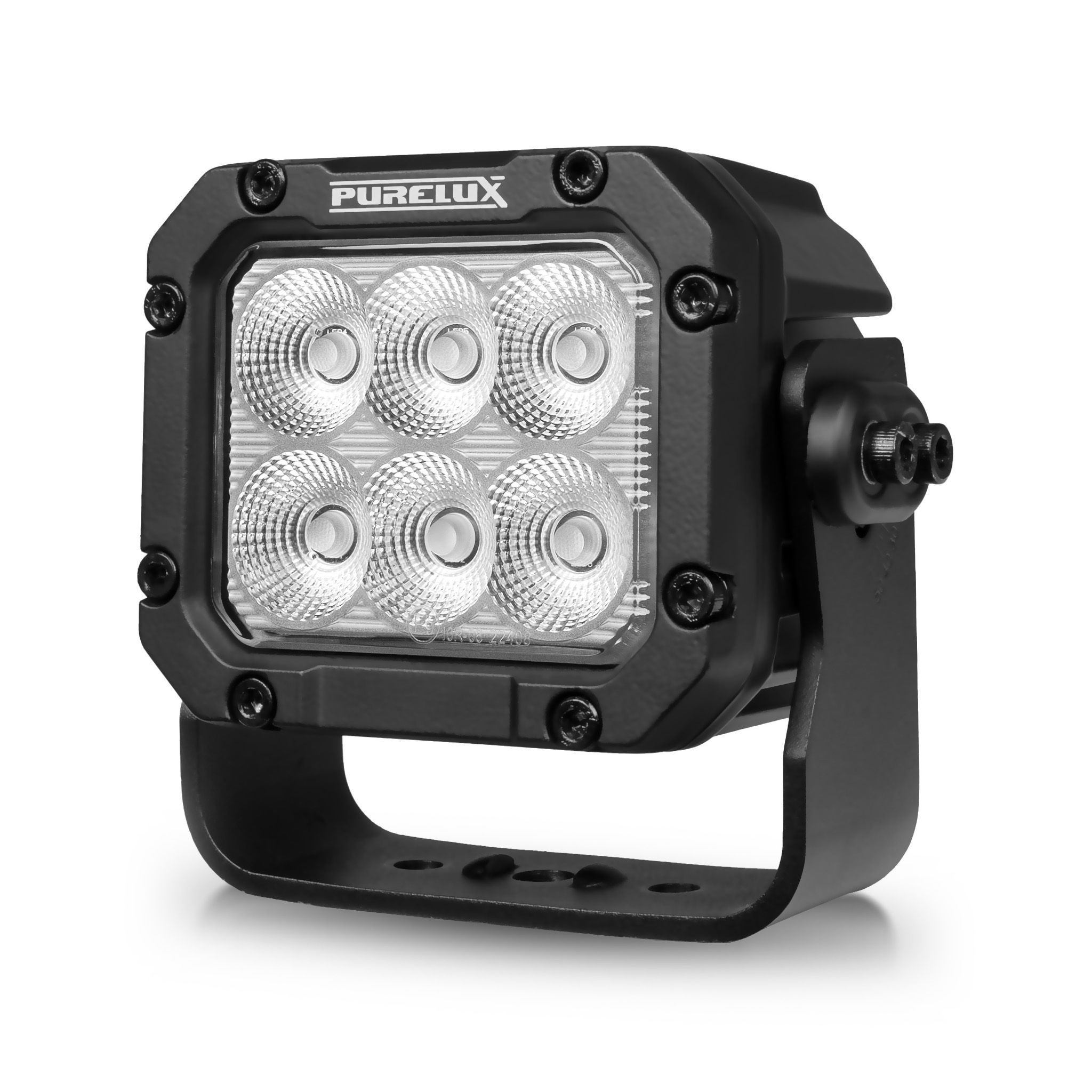 Lampa robocza Purelux Kwadratowa 60 HD Gen2 – 14 cm / 60W / Szeroka, 1 szt.