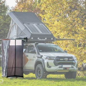 Folding Alu-Cab Shower Cube with installation kit
