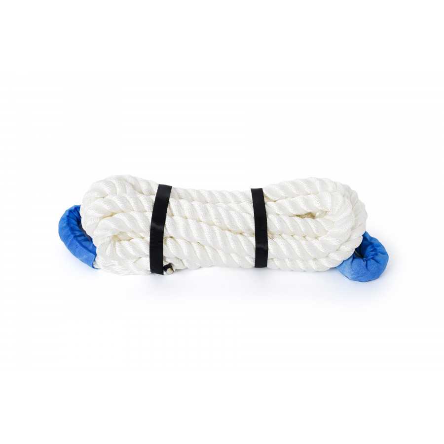 Lina kinetyczna 32 mm x 10 m z wzmocnionymi pętlami