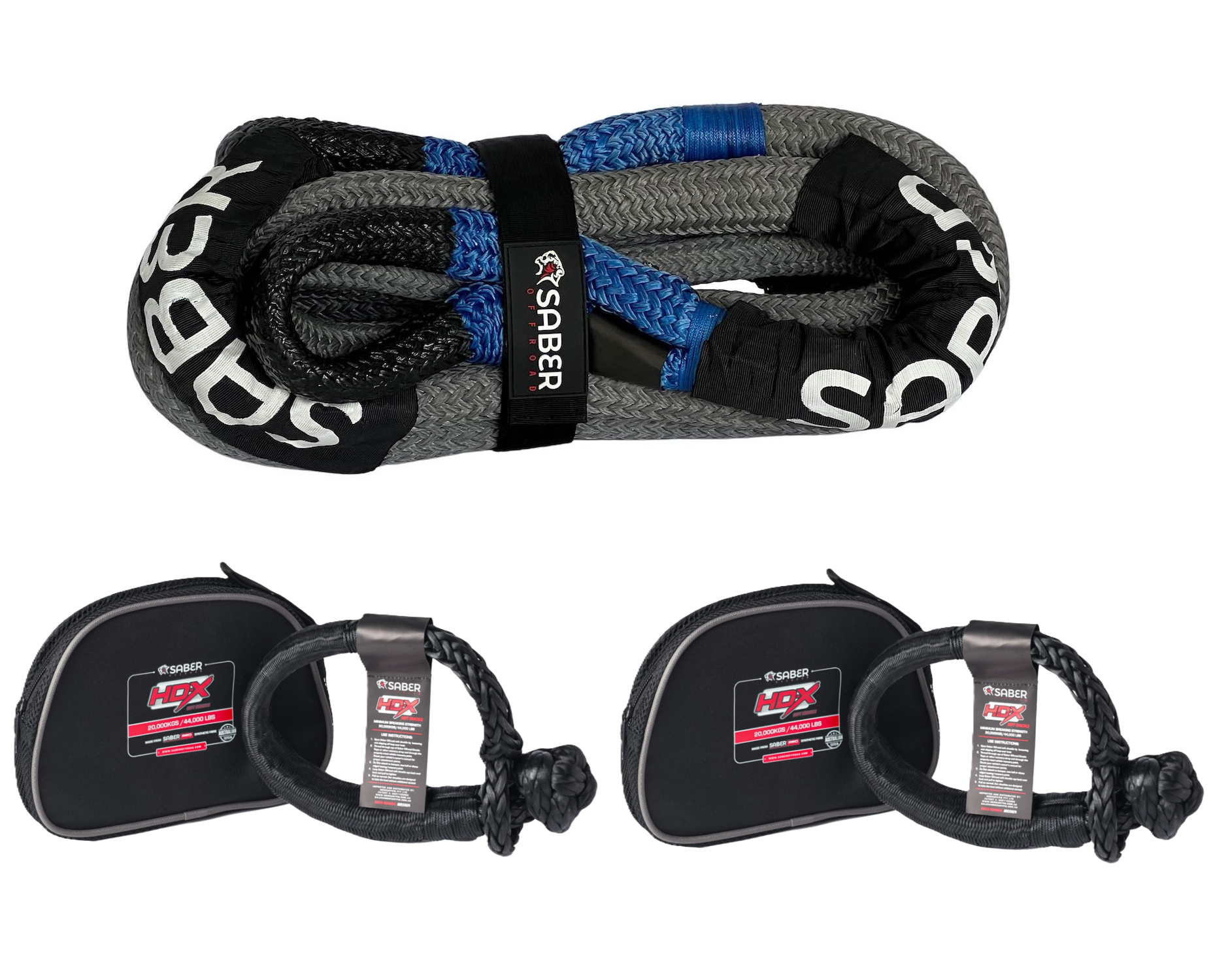 Zestaw do wyciągania offroadowego Saber 16K Offroad