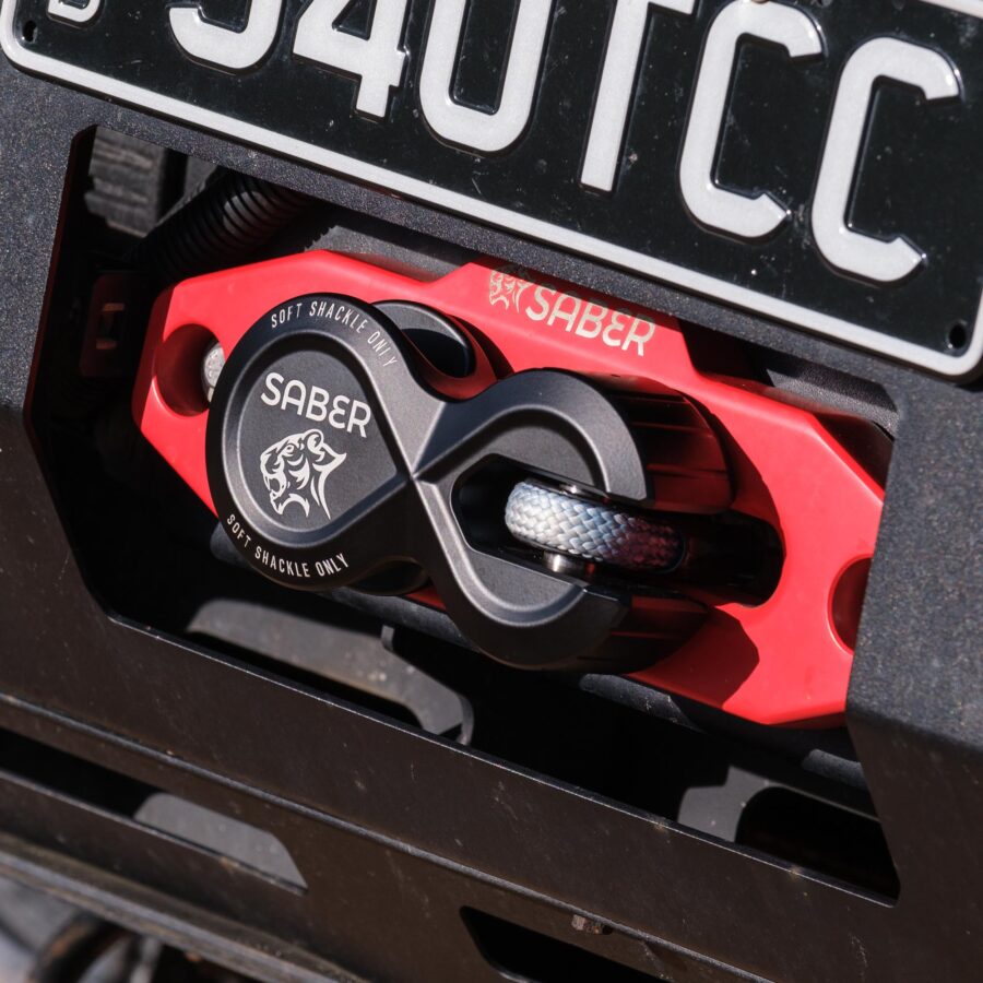 Aluminiowa szekla wyciągarki Saber Pro – czarna