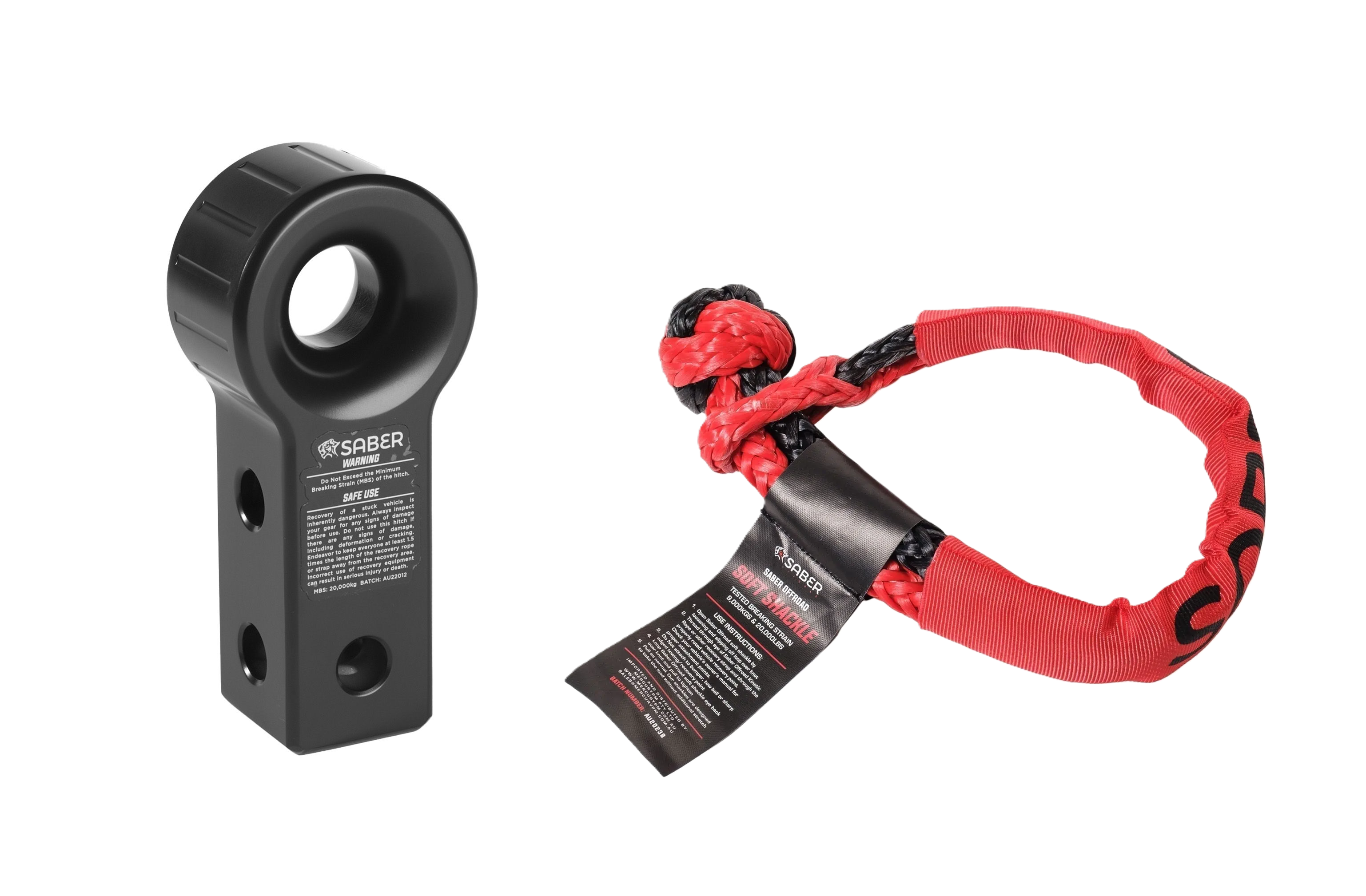 Aluminiowy uchwyt holowniczy na gniazdo USA – Czarny z miękką szklą 9K