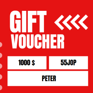 Shopping voucher for the IOD Performance store