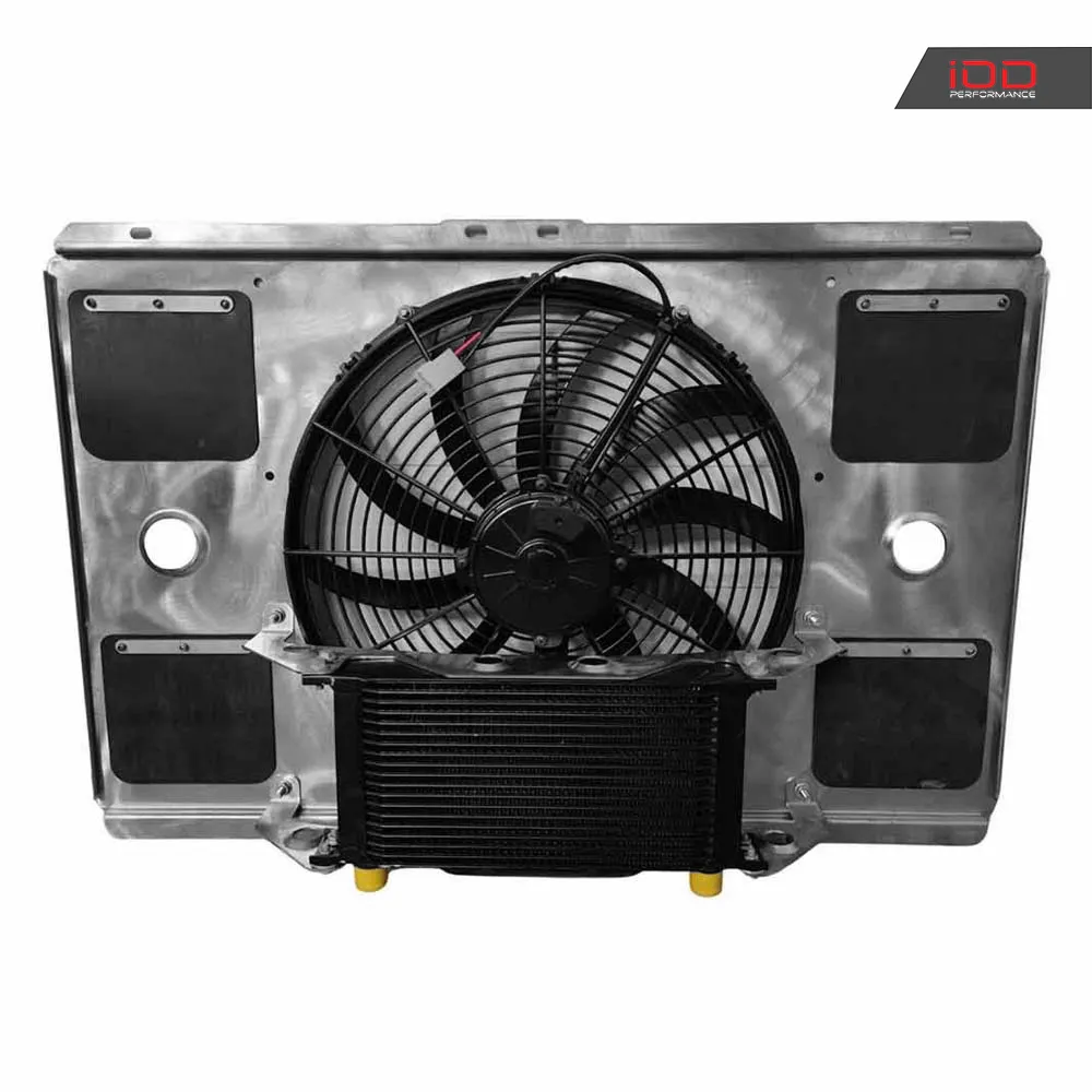 Dyfuzor aluminiowej chłodnicy płynu Nissan Patrol Y60